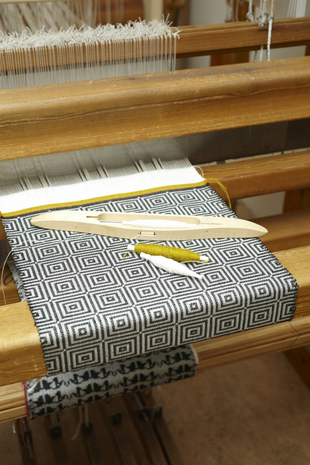 V11 Textíldeild Ljósmyndari Vigfús Birgisson Textíll Vefstóll 28
